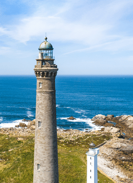 Le phare de l'île Vierge